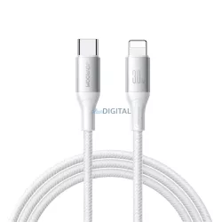   Joyroom S-A28 Flash sorozat 30W USB-C - Lightning kábel 2m - fehér