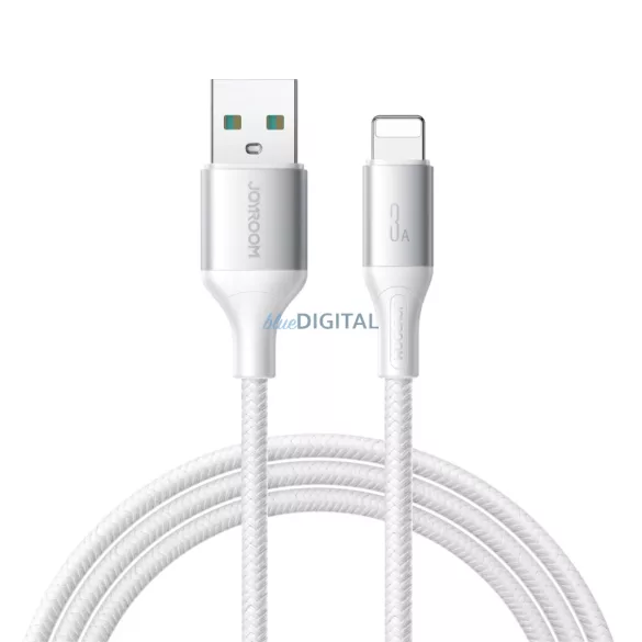 Joyroom S-A28 Flash sorozat 3A USB-A - Lightning kábel 1m - fehér
