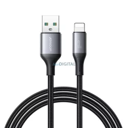   Joyroom S-A28 Flash sorozat 3A USB-A - Lightning kábel 2m - fekete