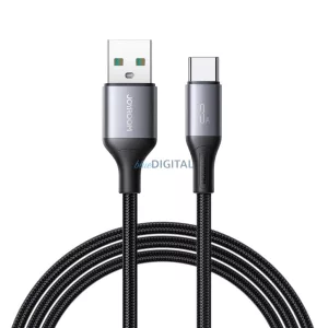 Joyroom S-A28 Flash sorozat 3A USB-A - USB-C kábel 1m - fekete