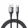 Joyroom S-A28 Flash sorozat 3A USB-A - USB-C kábel 1m - fekete