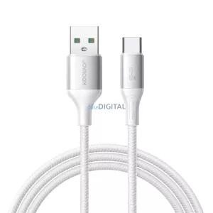 Joyroom S-A28 Flash Series 3A USB-A - USB-C kábel 1m - Fehér