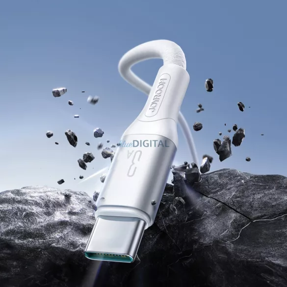 Joyroom S-A28 Flash Series 3A USB-A - USB-C kábel 1m - Fehér