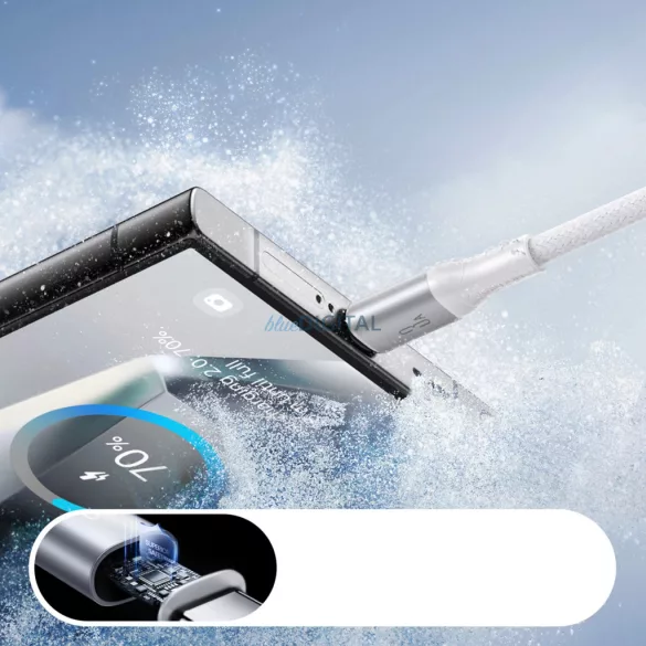 Joyroom S-A28 Flash Series 3A USB-A - USB-C kábel 1m - Fehér