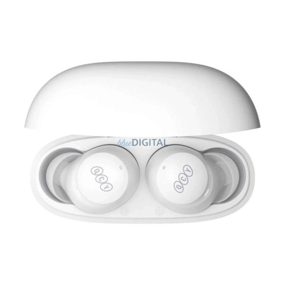 QCY HT07 ArcBuds TWS fülhallgató Bluetooth 5.2 vezeték nélküli fejhallgató - fehér színben