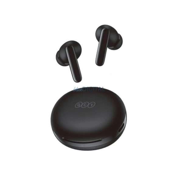 QCY T13 ANC 2 TWS fülbe helyezhető vezeték nélküli fülhallgató - fekete