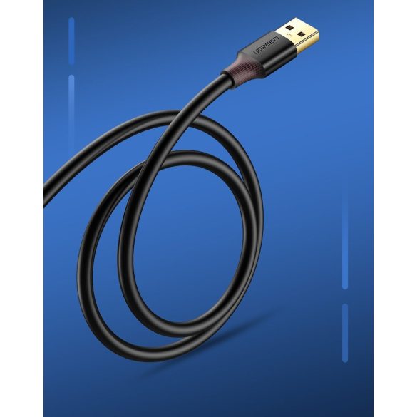 Ugreen kábel hosszabbító adapter USB 3.0 (női) - USB 3.0 (male) 2 m fekete (US129 10373)