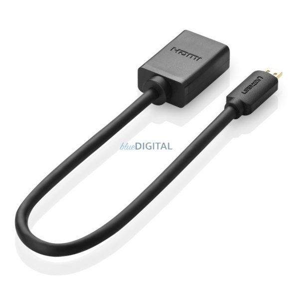 Ugreen kábel adapter kábel HDMI adapter - micro HDMI 19 tűs 20cm fekete (20134)