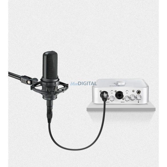 Ugreen hosszabbító audio kábel, mikrofon kábel, mikrofon XLR (női) - XLR (férfi) 3m (AV130)