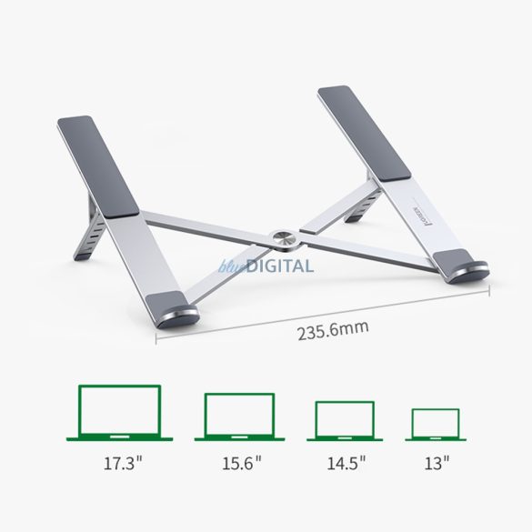 Ugreen összecsukható állítható laptop állvány ezüst (LP451)