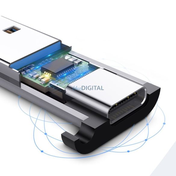 USB C (női) - USB (férfi) adapter Ugreen US276 USB 5Gb/s - szürke