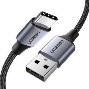 Ugreen kábel USB kábel - USB Type C Quick Charge 3.0 3A 2m szürke (60128)