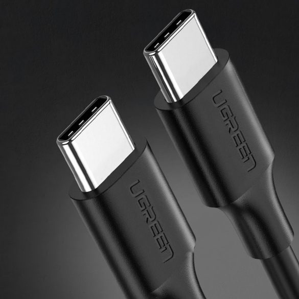 Ugreen USB Type-c töltés és adatkábel 3a 2m fekete (US286)