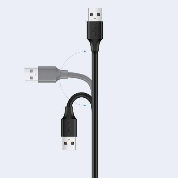 Ugreen hosszabbító USB 2,0 adapter 0,5 m fekete (US103)
