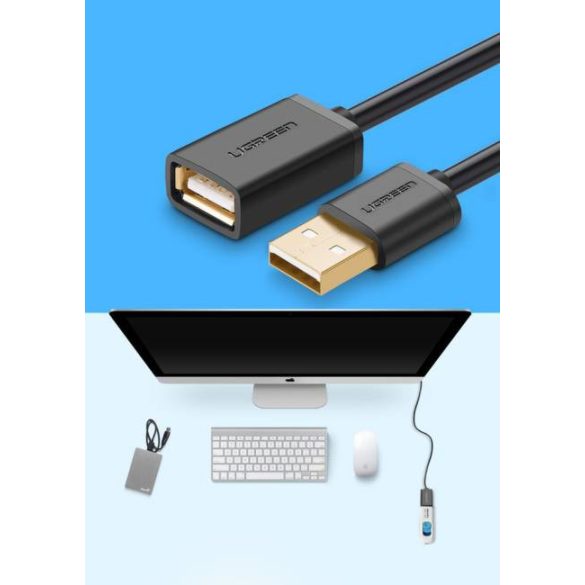 UGREEN USB 2.0 A Apa, hogy egy anyai hosszabbító kábel 1M