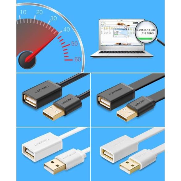 UGREEN USB 2.0 A Apa, hogy egy anyai hosszabbító kábel 1M