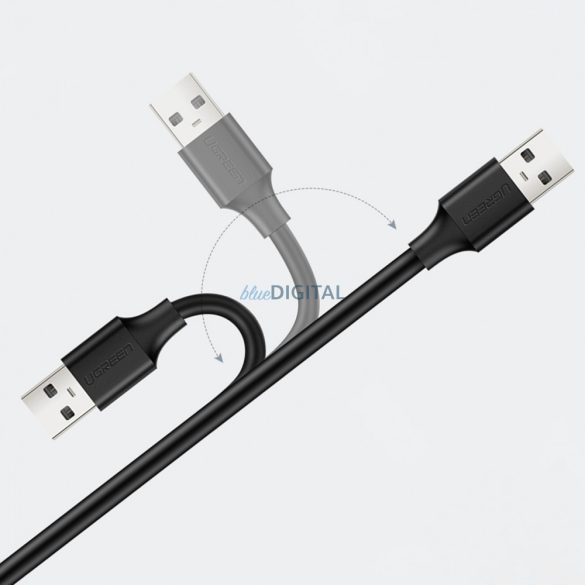 Ugreen hosszabbító USB kábel (férfi) - USB (női) 2.0 480Mbps 1.5m fekete (US103)