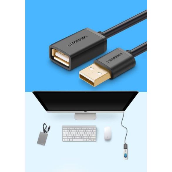 UGREEN USB 2.0 A Apa, hogy egy anyai hosszabbító kábel 2M