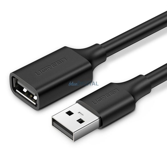 Ugreen hosszabbító USB kábel (férfi) - USB (női) 2.0 480Mbps 3m fekete (US103)