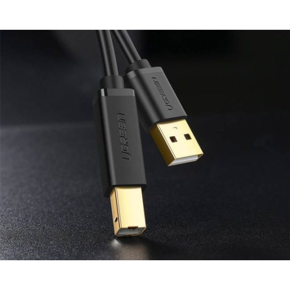 UGREEN USB 02:00 BM nyomtató kábel aranyozott 3M