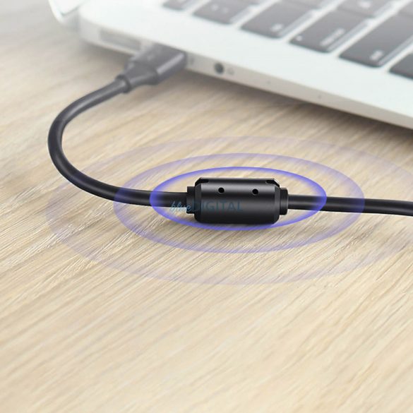 Ugreen nyomtatókábel USB-A - USB-B 480Mb/s 5m fekete (US135)