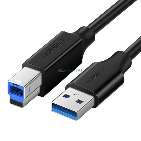 Ugreen nyomtatókábel USB-A - USB-B 5Gb/s 2m fekete (US210)