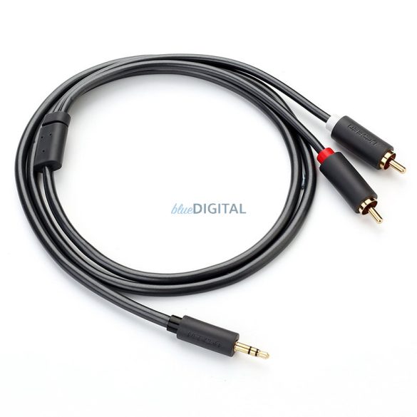 Ugreen audio kábel 3,5 mm-es mini jack (apa) - 2RCA (apa) 1,5 m (AV102)