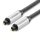 Ugreen AV108 Toslink/SPDIF audio optikai kábel 3m - szürke Ugreen AV108 Toslink/SPDIF audio optikai kábel 3m - szürke