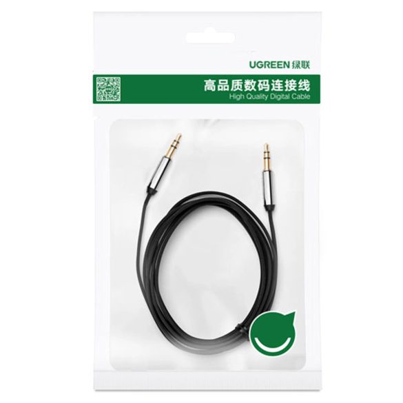 Ugreen AV119 audio kábel 3.5mm jack / 3.5mm jack 5m - fekete