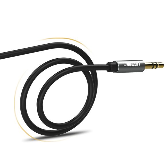 Ugreen AV119 audio kábel 3.5mm jack / 3.5mm jack 5m - fekete