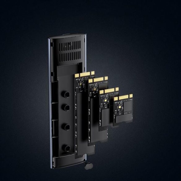 Ugreen CM400 UGREEN USB-C aljzat M.2 M-Key 10G tok C és C kábel 50cm