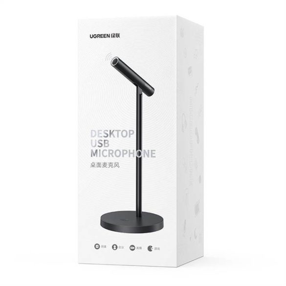 Ugreen CM379 Desktop Microphone fekete