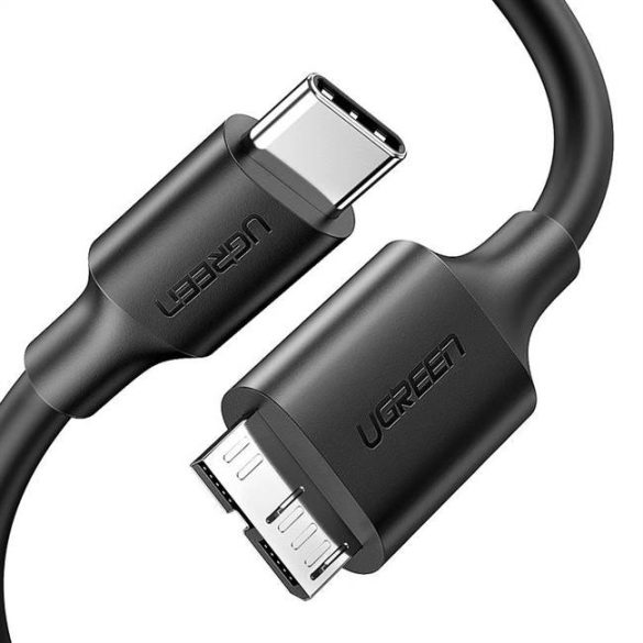 Ugreen US312 Micro USB 3.0 USB-C kábel 1m fekete