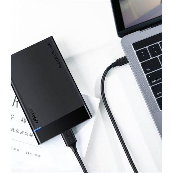 Ugreen US312 Micro USB 3.0 USB-C kábel 1m fekete