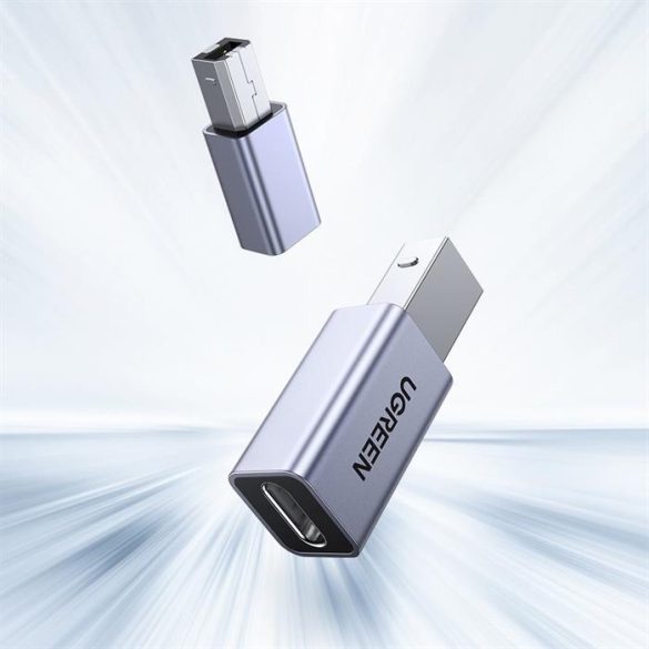 Ugreen US382 USB-C aljzat USB-B aljzat adapter
