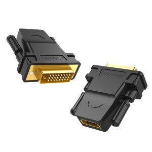 UGREEN DVI 24 + 1 apa anya HDMI adapter (fekete)