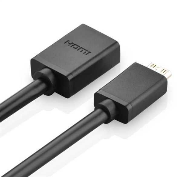 UGREEN Mini HDMI apa anya HDMI adapter kábel 22cm (fekete)