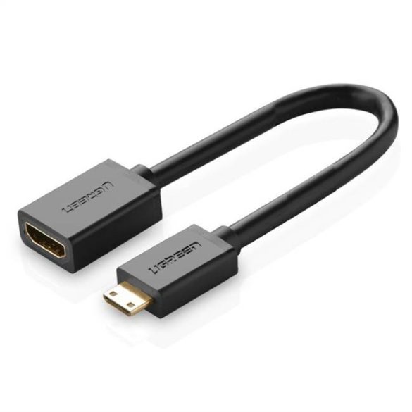 UGREEN Mini HDMI apa anya HDMI adapter kábel 22cm (fekete)