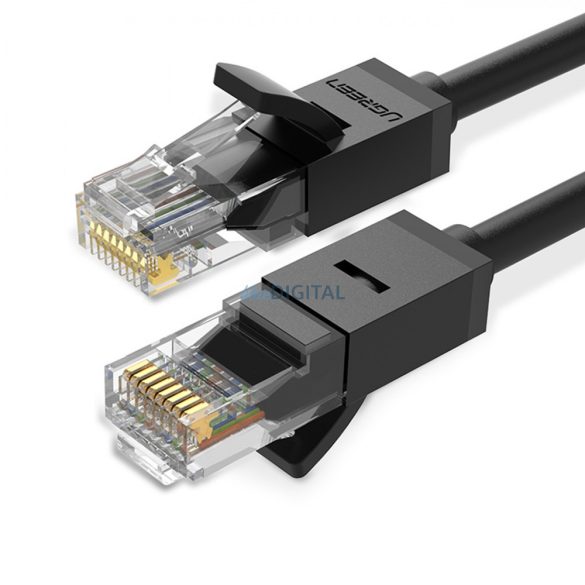 Ugreen LAN Ethernet U/UTP Cat. 6 1000Mbps 15m fekete (NW102)