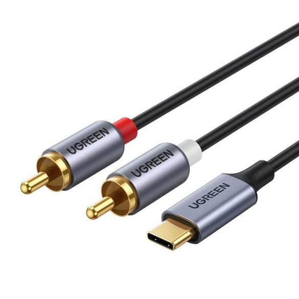 Ugreen CM451 USB-C 2xRCA apa apa audio kábel
