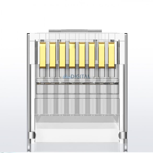 Ugreen 10x csatlakozóvég RJ45 8P8C (UTP Cat. 6 / Cat. 5 / Cat. 5e) ezüst (NW111)