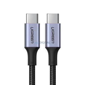 Ugreen US316 USB-C / USB-C kábel 480Mb/s 5A 0,5m - szürke