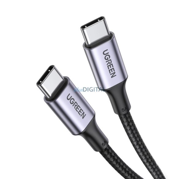 Ugreen US316 USB-C / USB-C kábel 480Mb/s 5A 0,5m - szürke