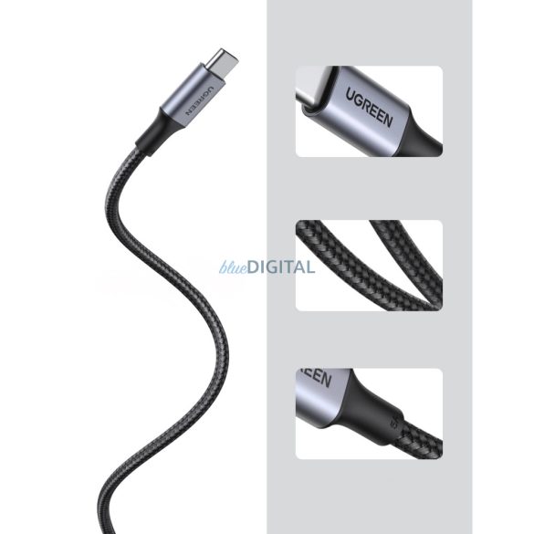 Ugreen US316 USB-C / USB-C kábel 480Mb/s 5A 0,5m - szürke