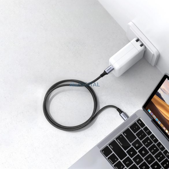 Ugreen US316 USB-C / USB-C kábel 480Mb/s 5A 0,5m - szürke