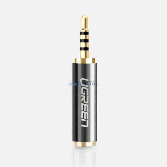 Ugreen audio adapter jack 2.5mm férfi jack 3.5mm női jackre fekete (20501)