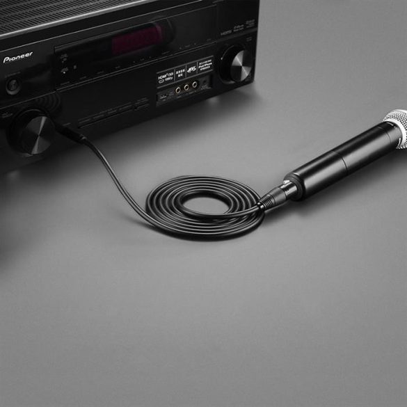 Ugreen mikrofonkábel XLR (anyai) - 6,35 mm-es jack (apa) 3 m (AV131)