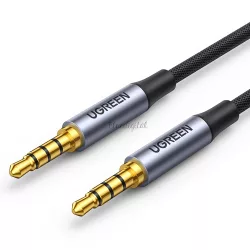   Ugreen Cable Aux Mini Jack 3,5 mm-es kábel (apa) - 3,5 mm-es Mini Jack (Apa) 3m fekete (AV183)