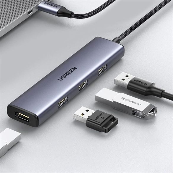 Ugreen CM473 USB-C 4 * USB3.0 Hub