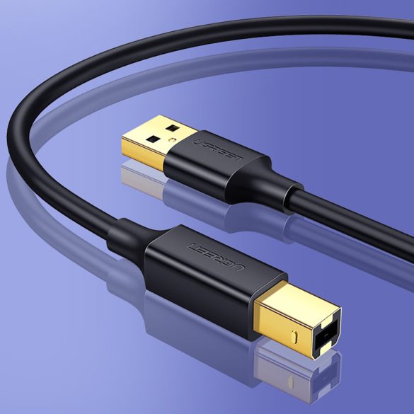 Ugreen USB type-B nyomtató kábel (apa) - USB 2,0 (apa) 480 Mbps 2 m fekete (US135 20847)